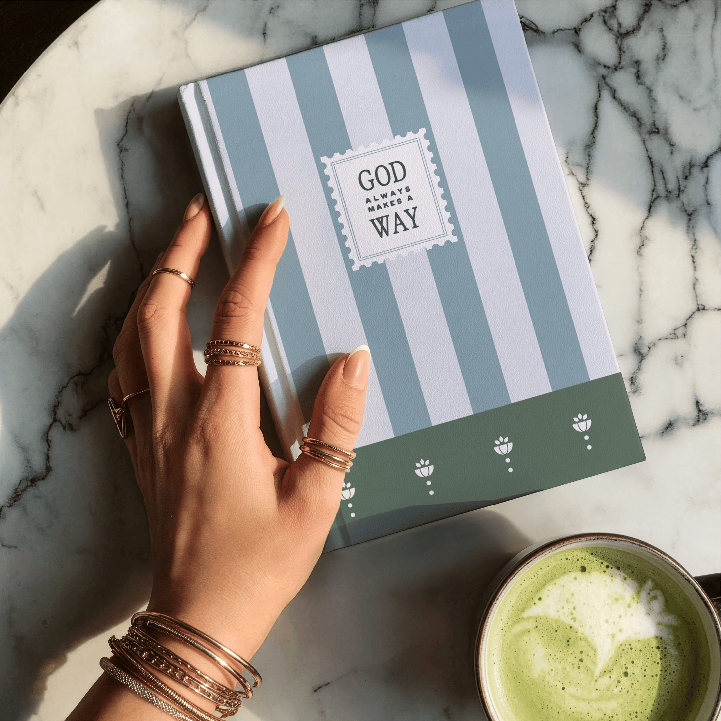 God Always Makes a Way Blanket & Journal Set – Faith & Provision Christian Gift Set