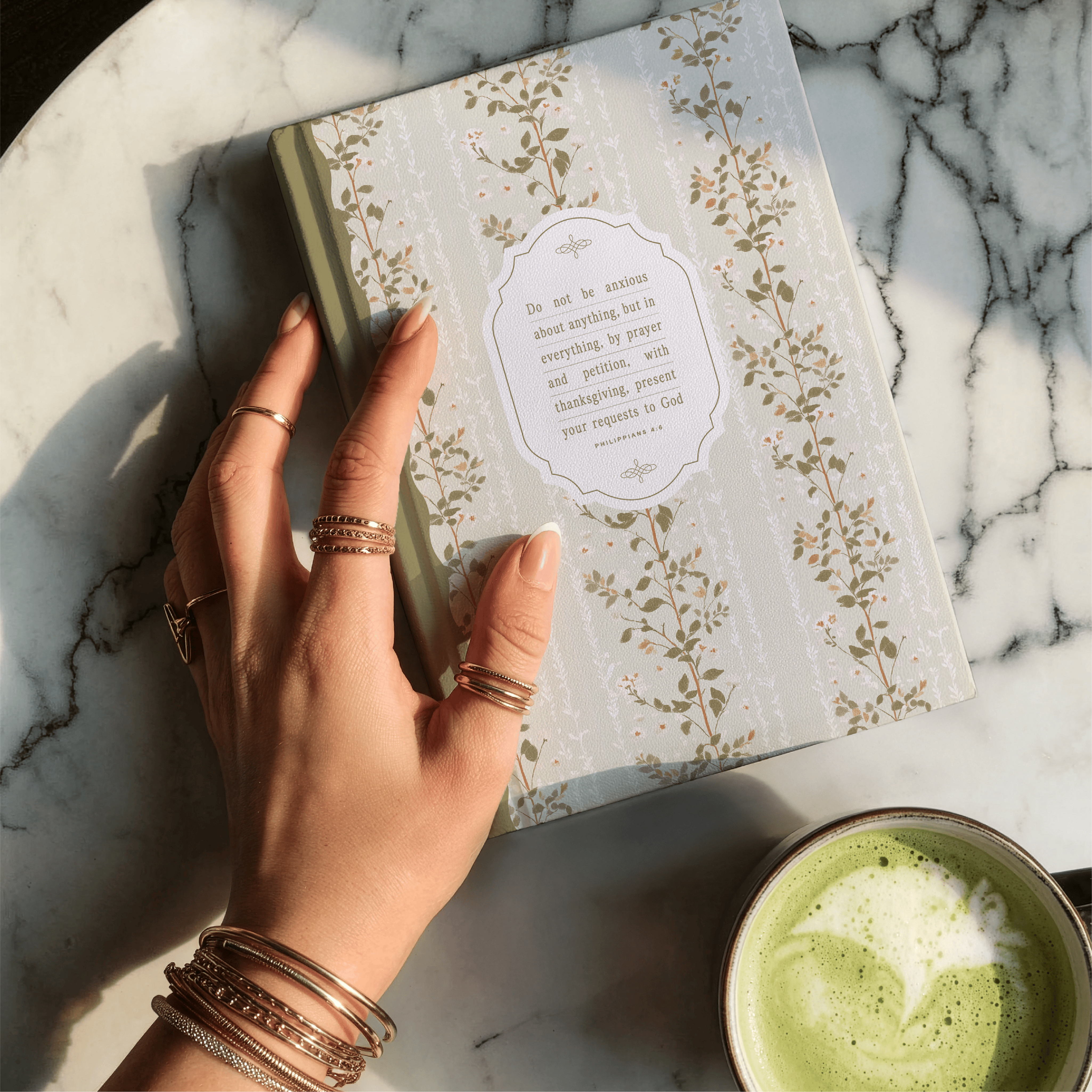 Do Not Be Anxious Prayer Journal – Philippians 4:6 Christian Reflection Journal