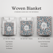 Be a Light Woven Blanket – Faith & Encouragement Christian Throw