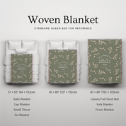 Fearfully & Wonderfully Made Woven Blanket – Psalm 139:14 Christian Throw