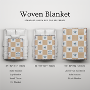 Kind Words Are Like Honey Woven Blanket – Proverbs 16:24 Christian Throw