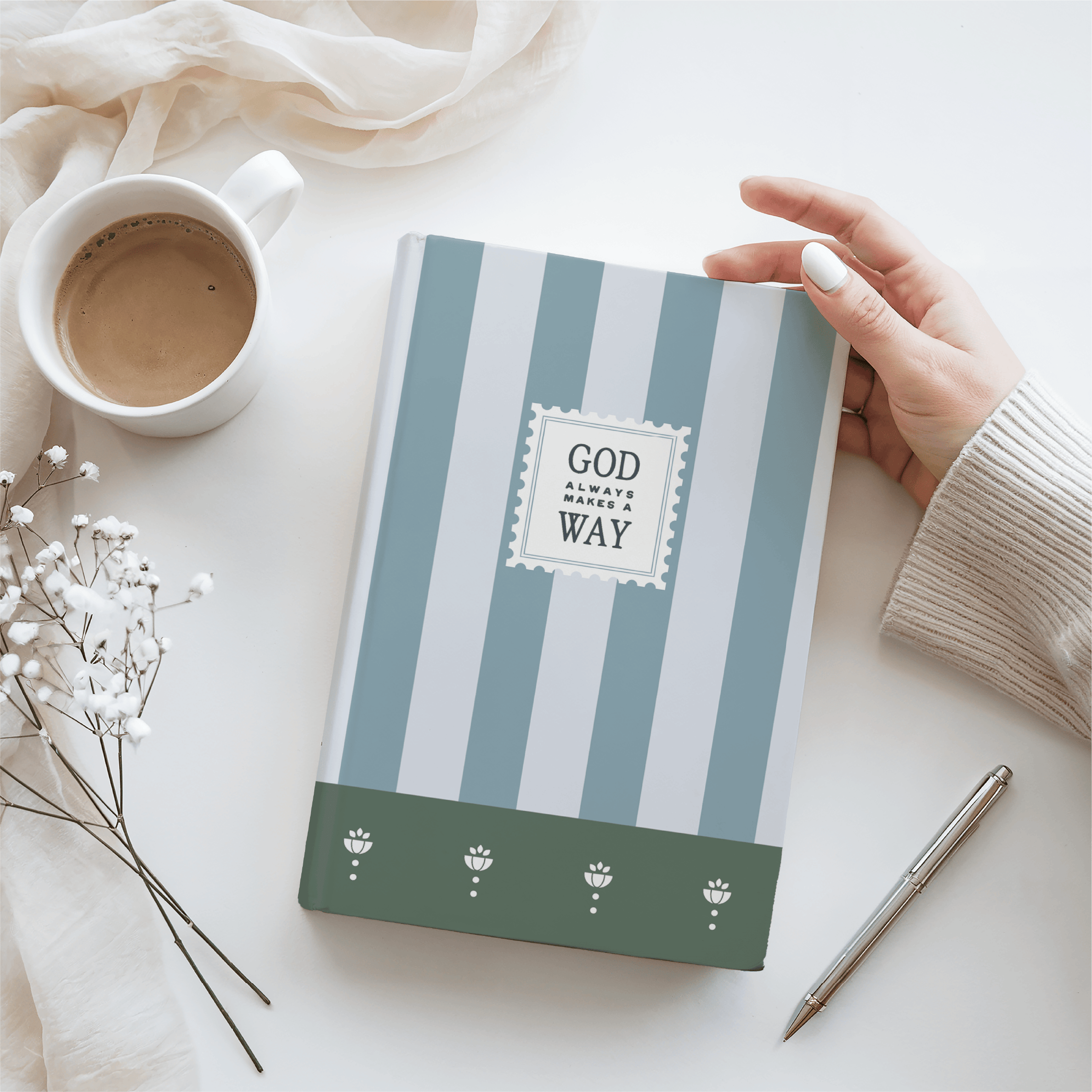 God Always Makes a Way Prayer Journal – Faith-Based Christian Reflection Journal