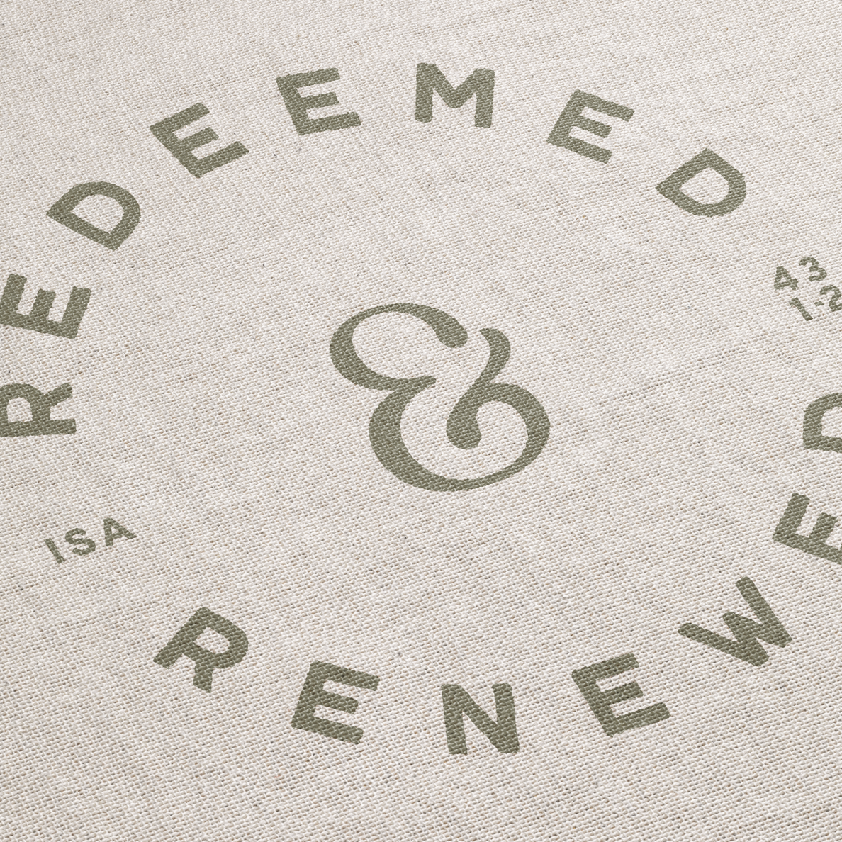 Redeemed & Renewed – Woven Blanket - Isaiah 43:1–2