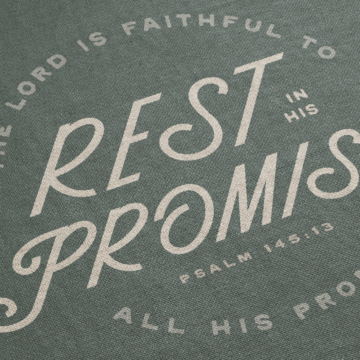 Text on a green background with motivational quote