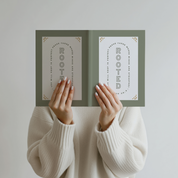 Rooted in Perfect Peace Hardcover Journal – Isaiah 26:3