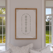 Rooted – Isaiah 26:3 Christian Art Print (Minimal Faith-Inspired Wall Decor)