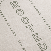 Text on a textured surface with motivational quote