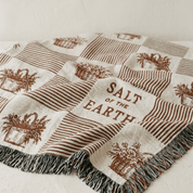 Salt of the Earth Woven Blanket – Faith & Home Christian Throw