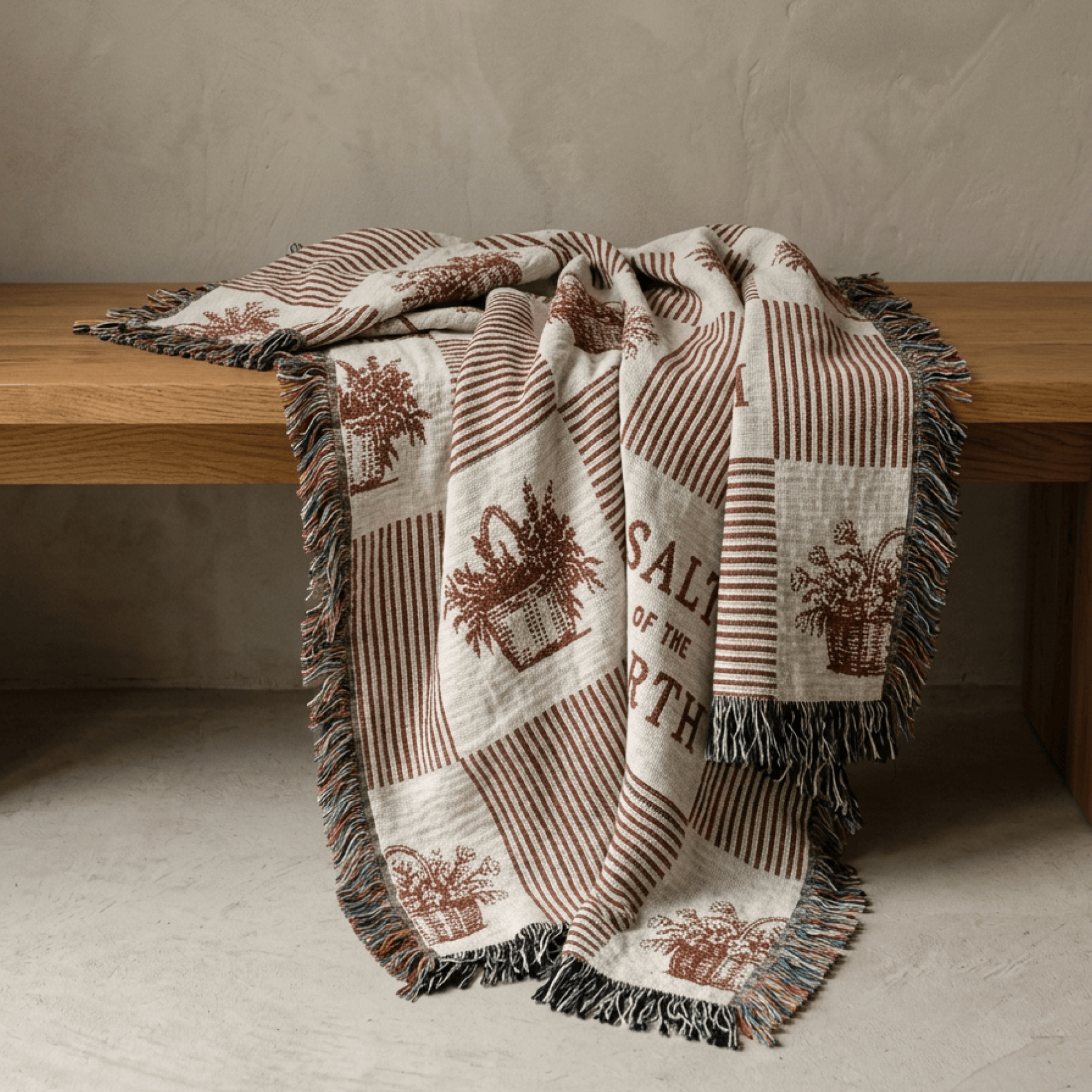 Salt of the Earth Woven Blanket – Faith & Home Christian Throw
