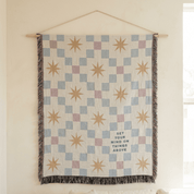 Set Your Mind on Things Above Woven Blanket – Colossians Inspired Christian Throw