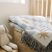 Set Your Mind on Things Above Woven Blanket – Colossians Inspired Christian Throw