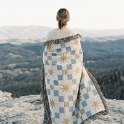 Set Your Mind on Things Above Woven Blanket – Colossians Inspired Christian Throw