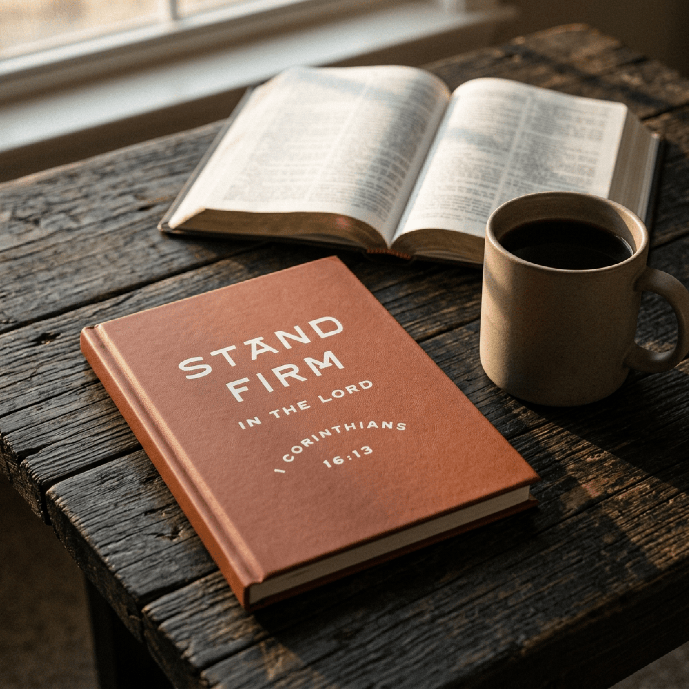 Stand Firm in the Lord Hardcover Journal