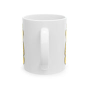 Christian ceramic mug with hand-lettered "Sweet Words" message, perfect for morning coffee, quiet devotionals, and meaningful faith-filled gifts.