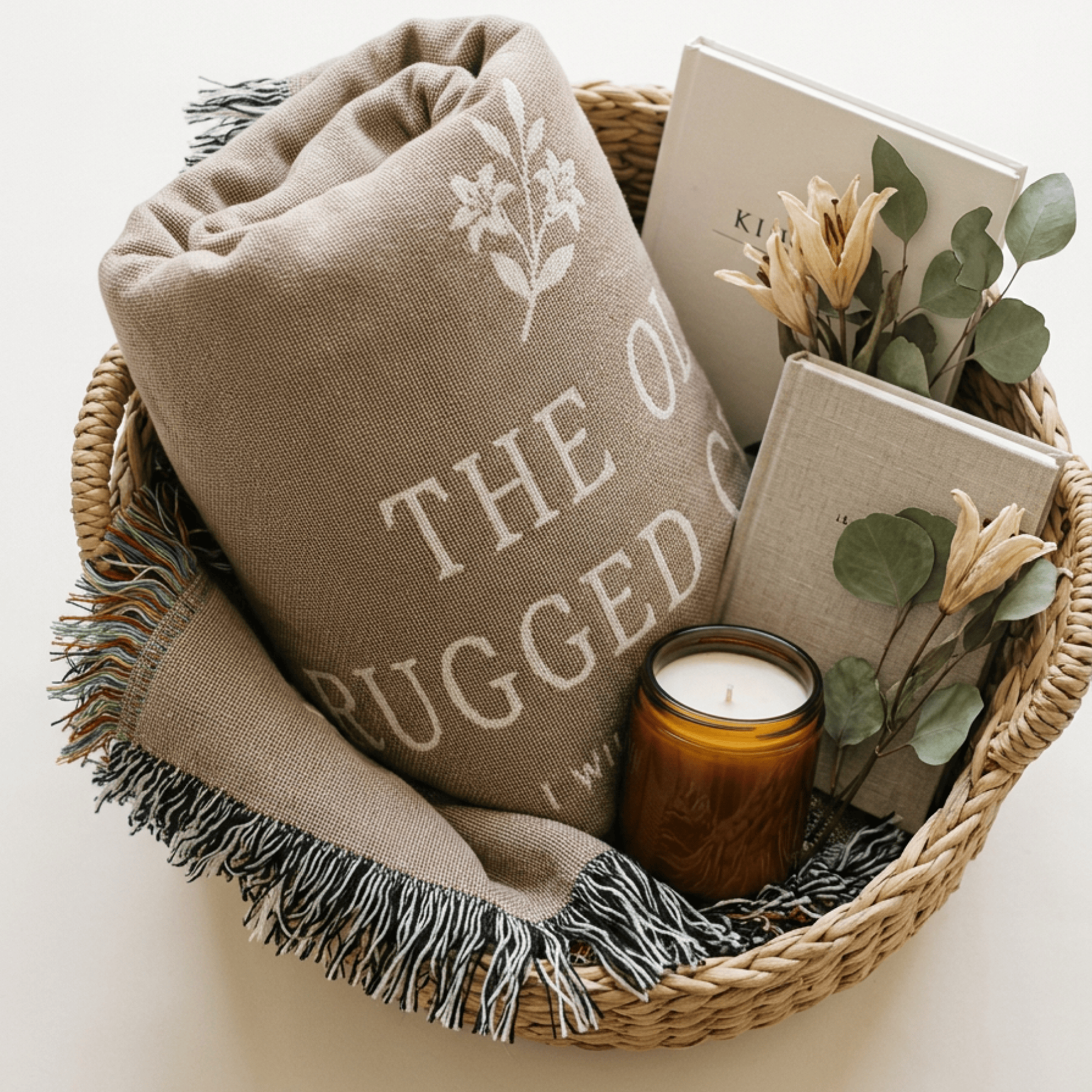 The Old Rugged Cross Woven Blanket — Christian Hymn Throw