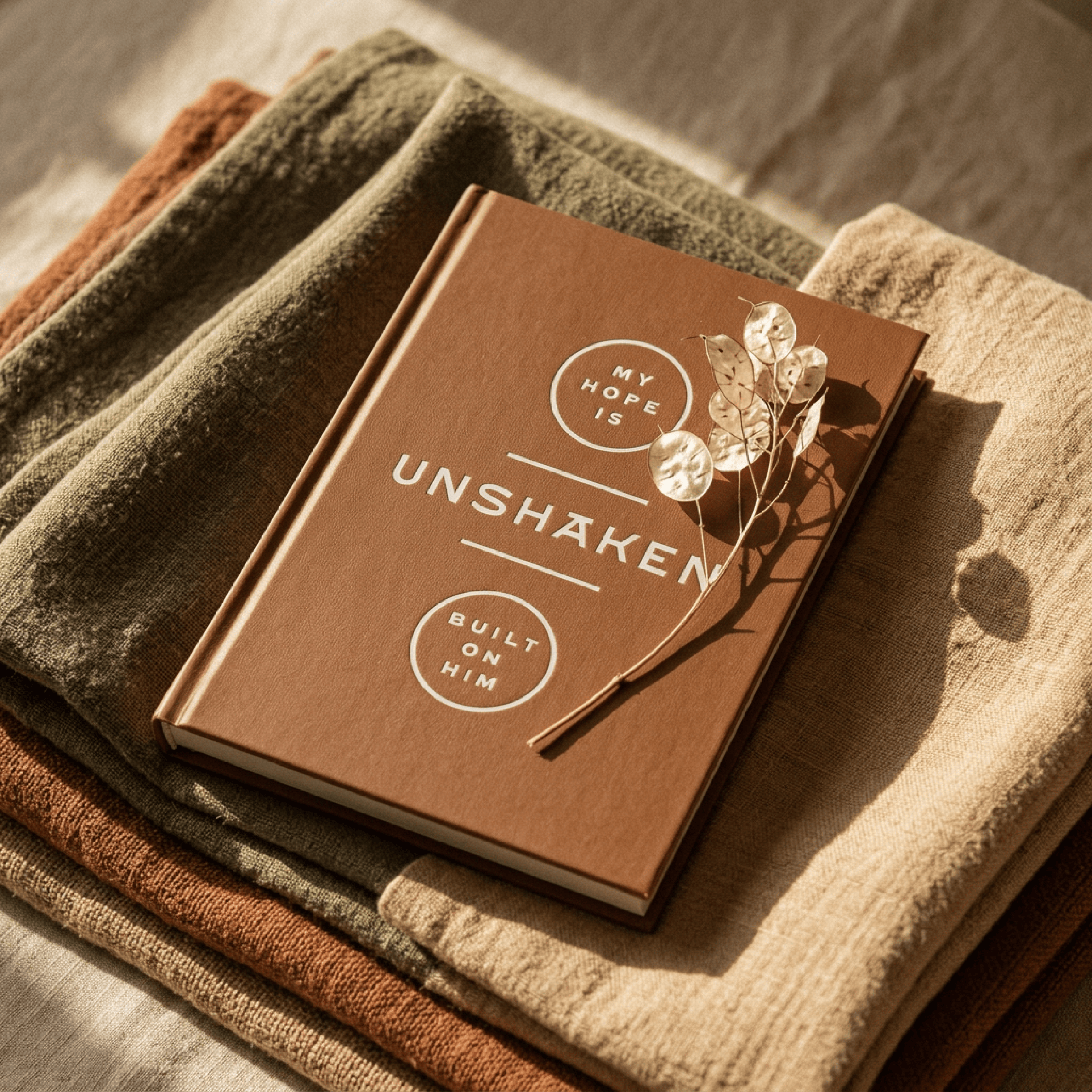 Unshaken Hope Hardcover Journal