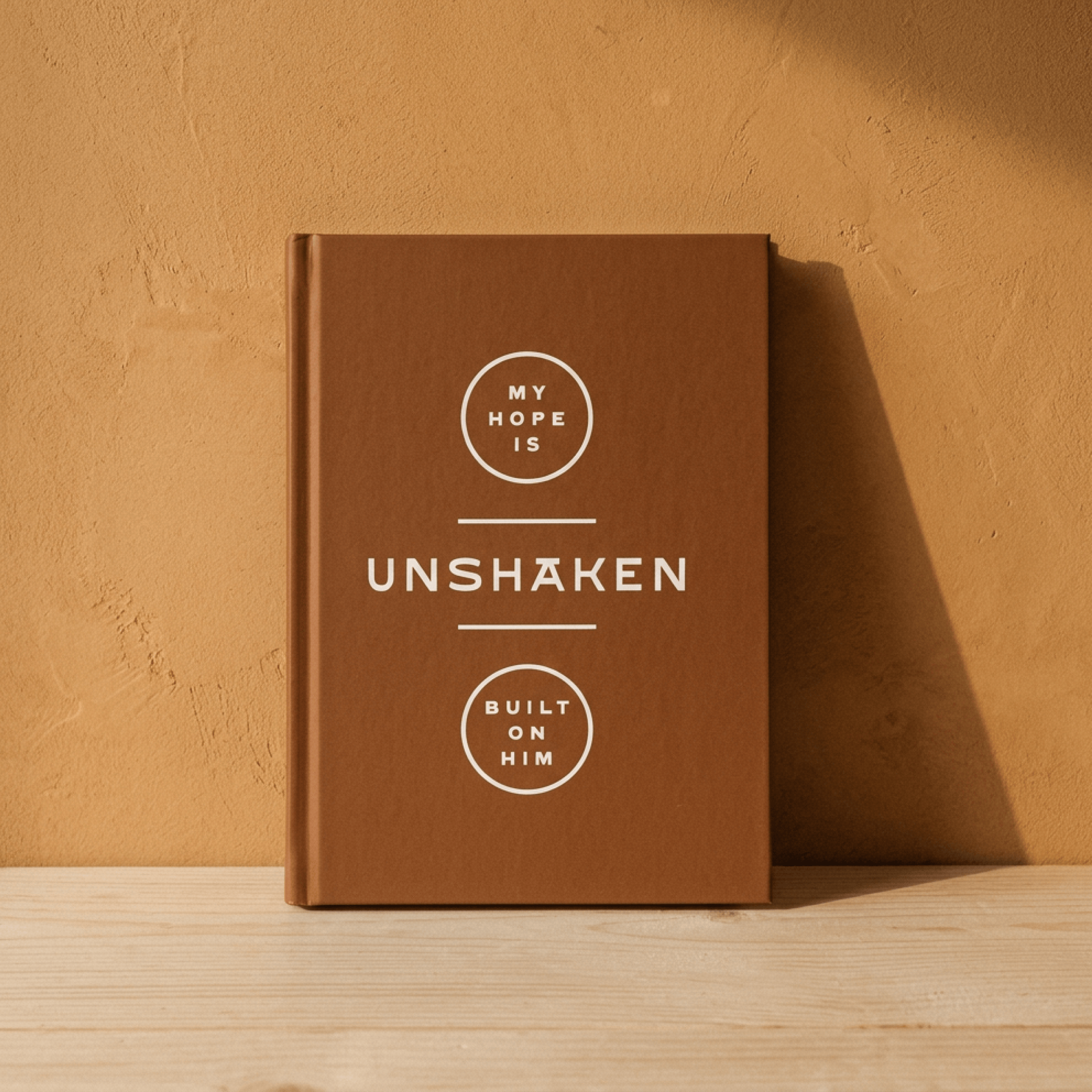 Unshaken Hope Hardcover Journal
