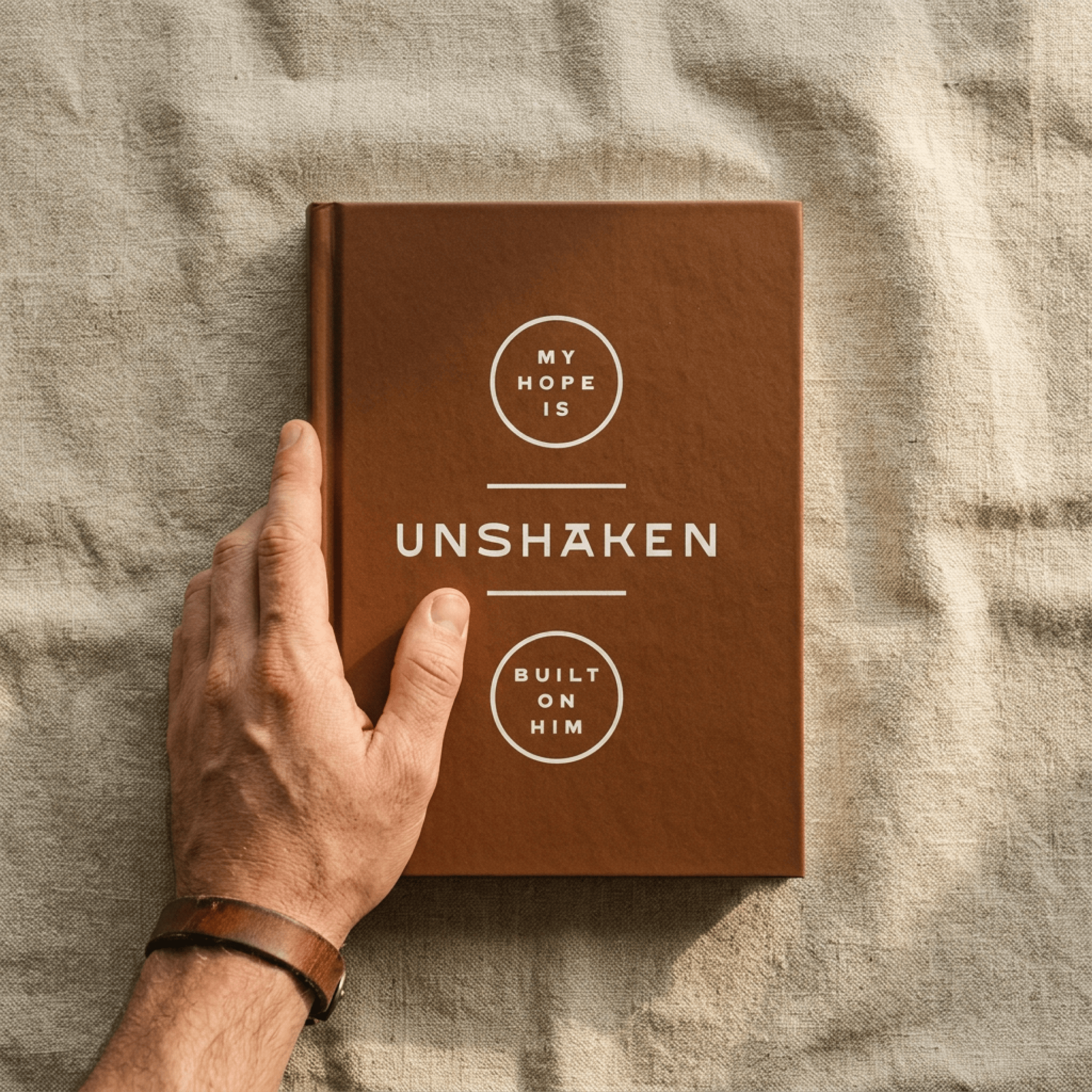 Unshaken Hope Hardcover Journal