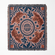 Way in the Wilderness Woven Blanket