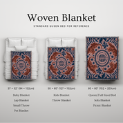 Way in the Wilderness Woven Blanket