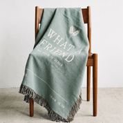 What a Friend We Have in Jesus Woven Blanket — Christian Hymn Throw