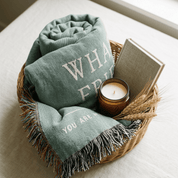 What a Friend We Have in Jesus Woven Blanket — Christian Hymn Throw