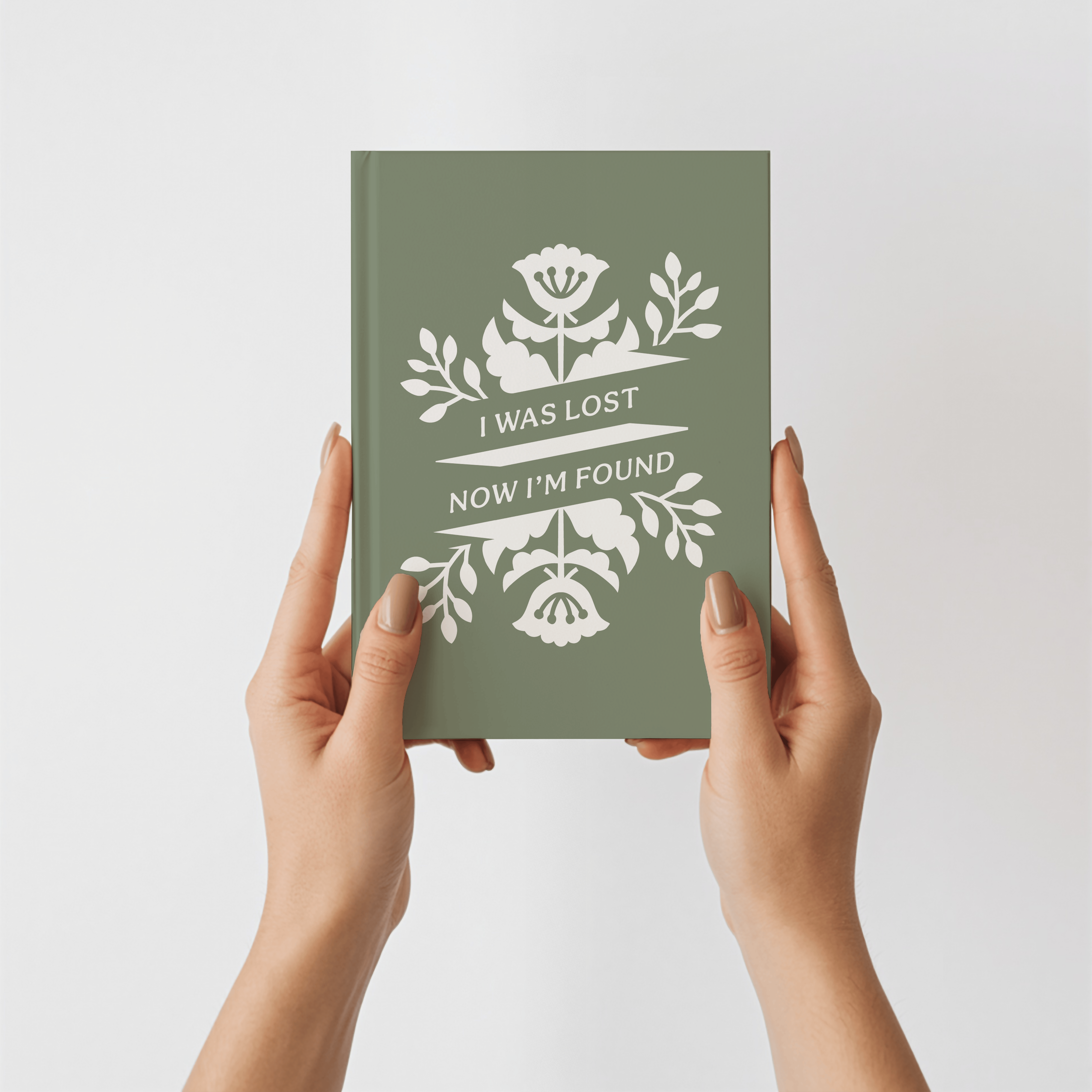 I Was Lost, Now I’m Found Hardcover Journal