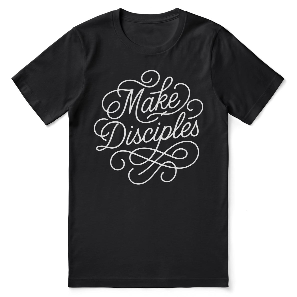 Make Disciples T-Shirt – Hand-Lettered Great Commission