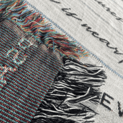 Wrapped in His Love & Comfort Woven Blanket