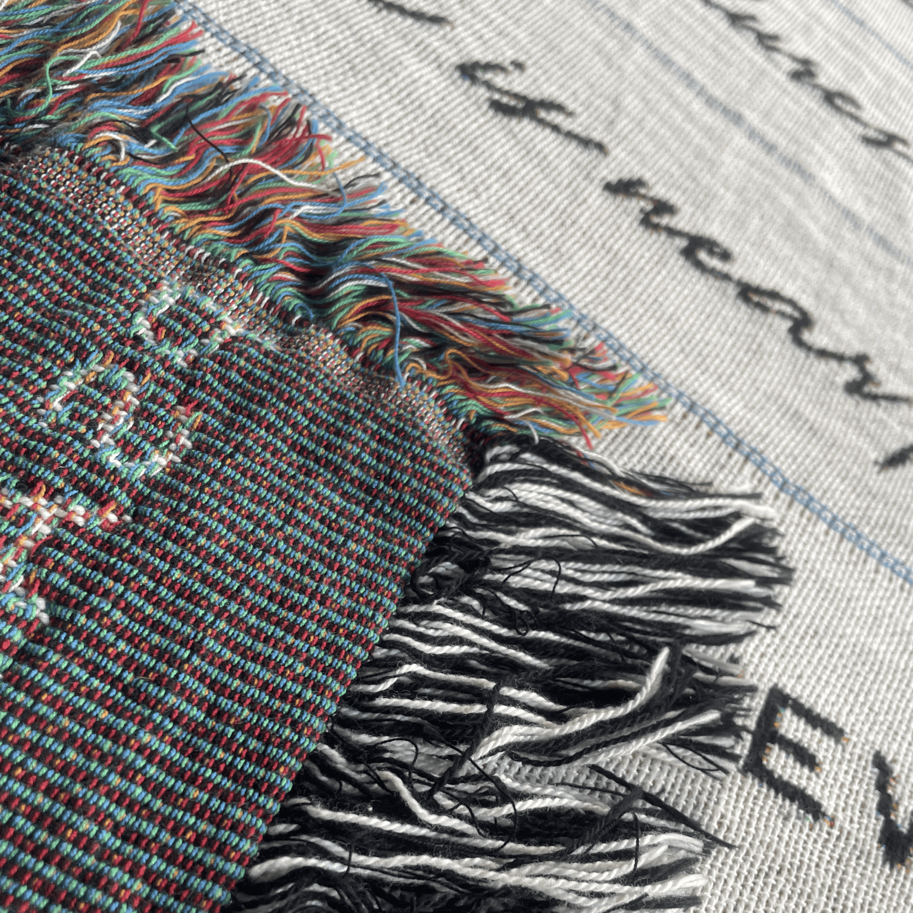 Wrapped in His Love & Comfort Woven Blanket